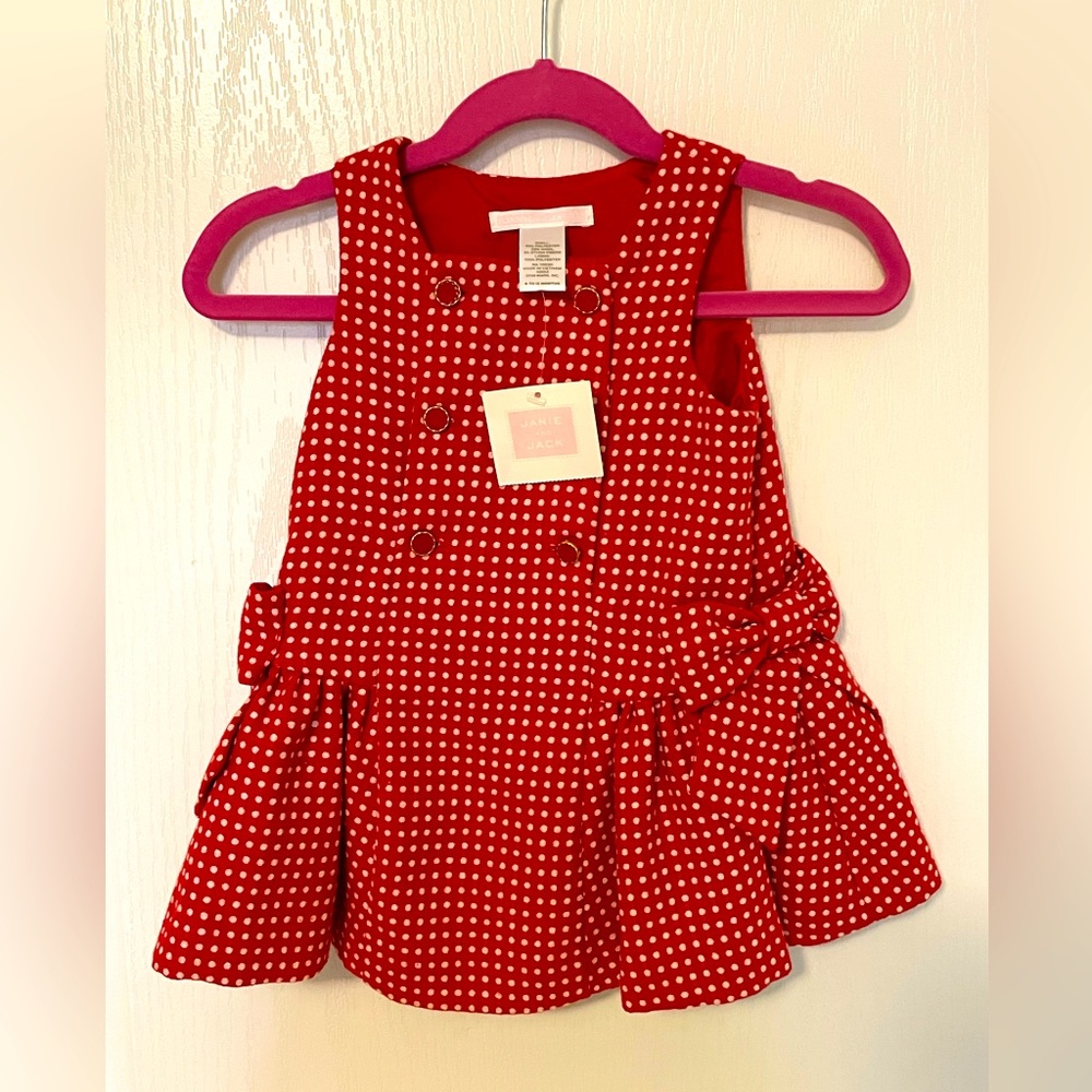Janie and Jack Wool Dress 6-12m